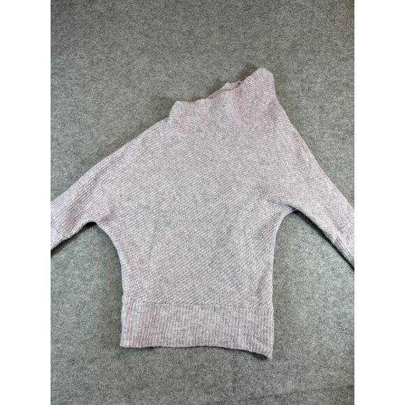 MOTH Anthropologie Sweater Womens Small Purple Knit Wool Batwing Dolman Sleeve - Picture 5 of 7